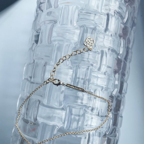 Kendra Scott Elisa Emerald Cat's Eye Gold - Picture 4 of 4